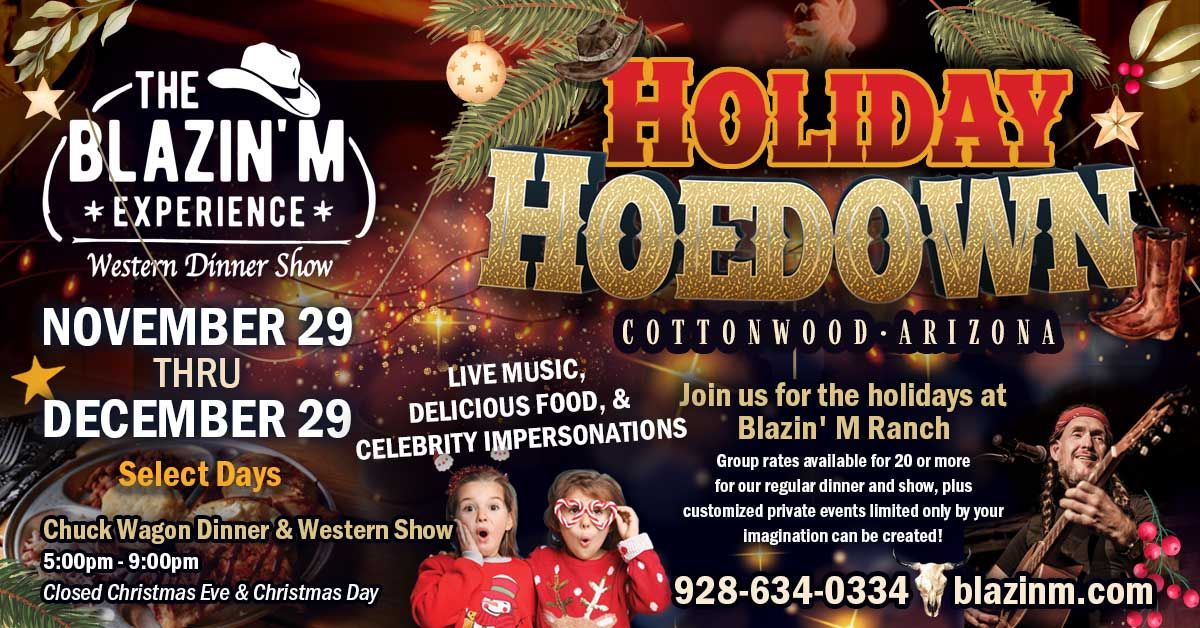 Holiday Hoedown \u2744\ufe0f November 29th to December 29th \u2744\ufe0f