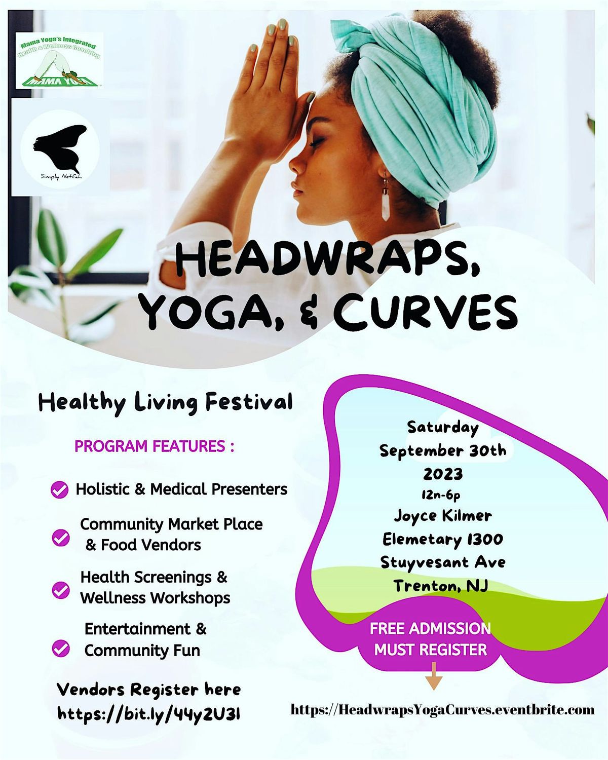 Head Wraps Yoga & Curves Healthy Living Experience