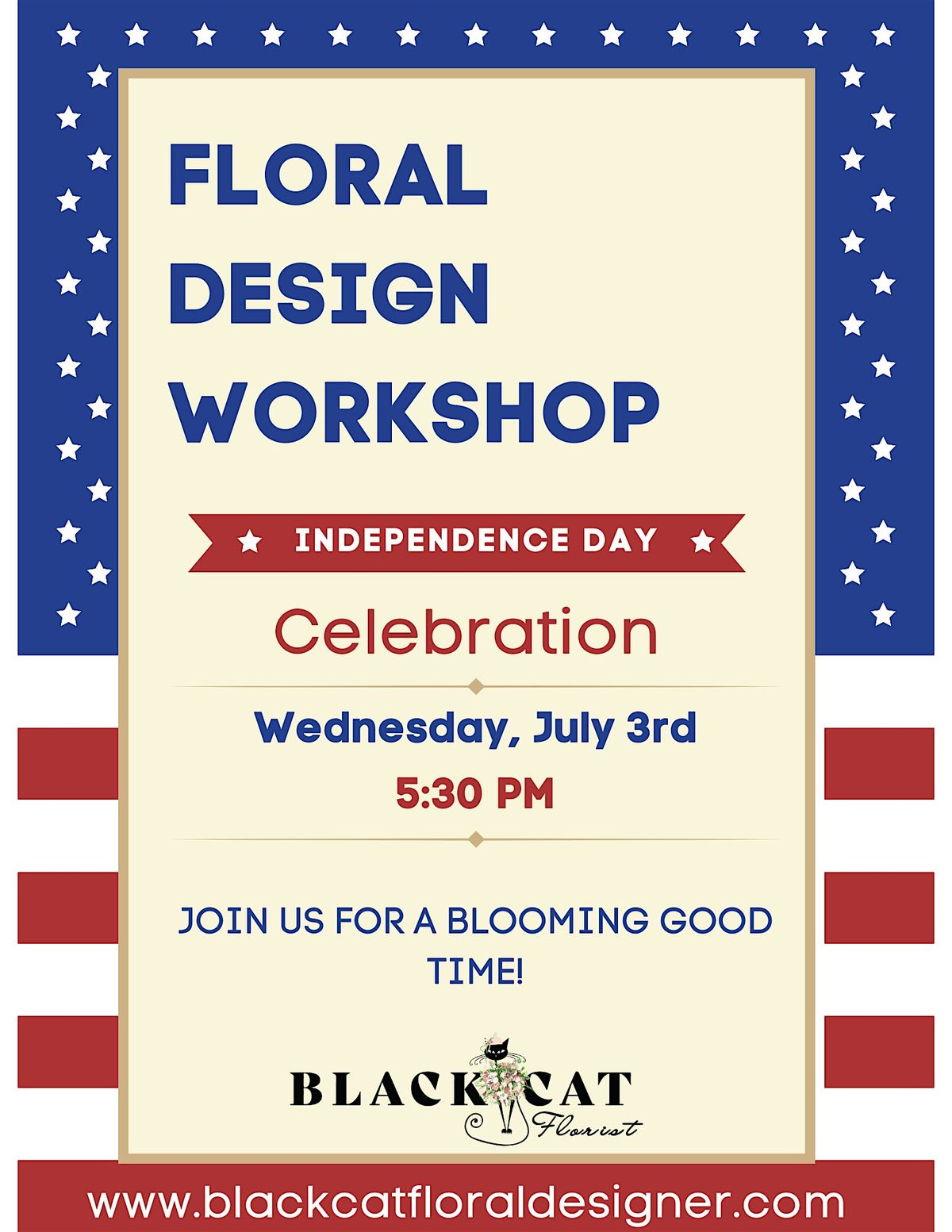 Patriotic Floral Design Workshop