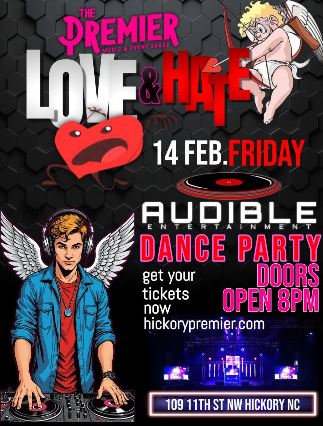 Love & Hate Valentine Dance Party