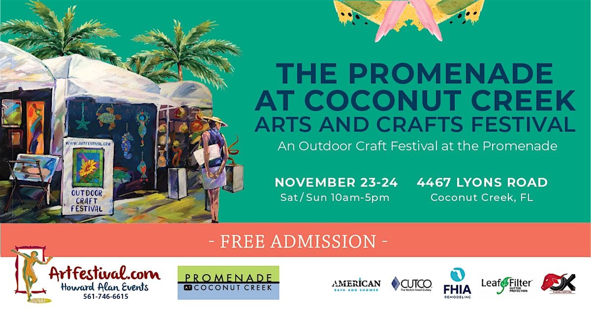 The Promenade at Coconut Creek Arts & Crafts Festival