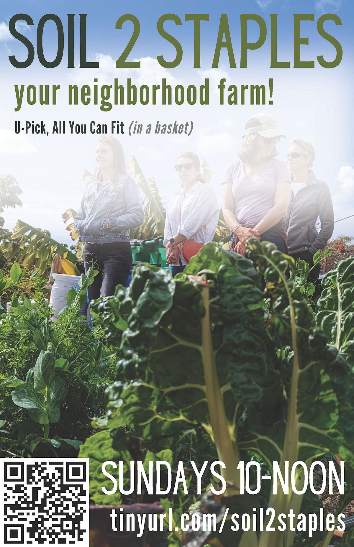 Soil-2-Staples | UPick Produce Staples From A Neighborhood Farm ...