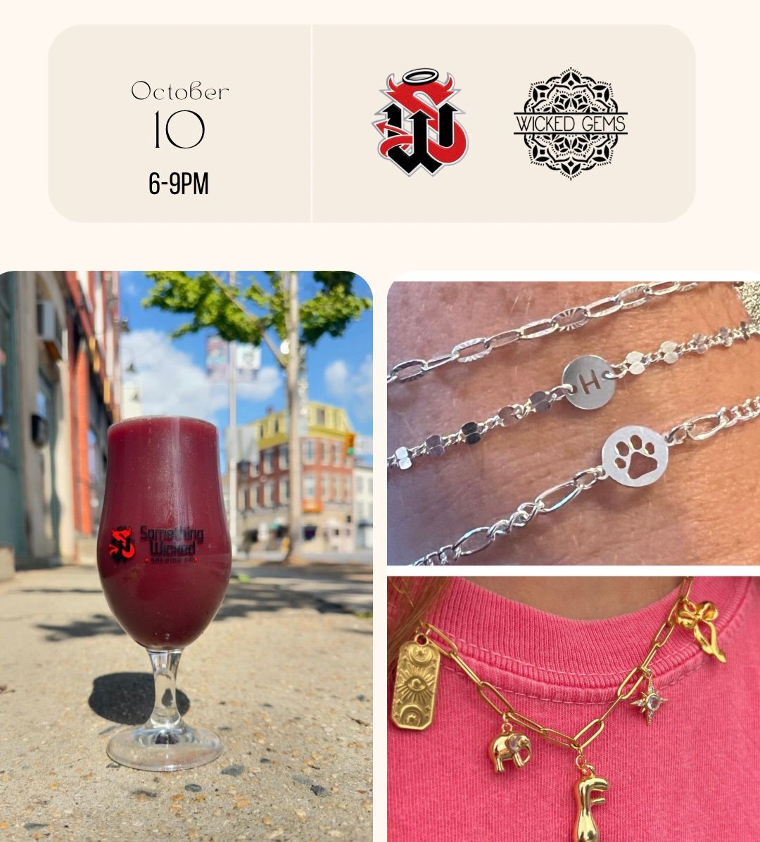 Permanent Jewelry & Gem Bar Pop-Up