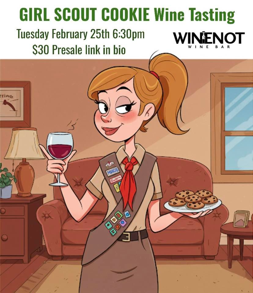 Girl Scout Cookie Wine Tasting