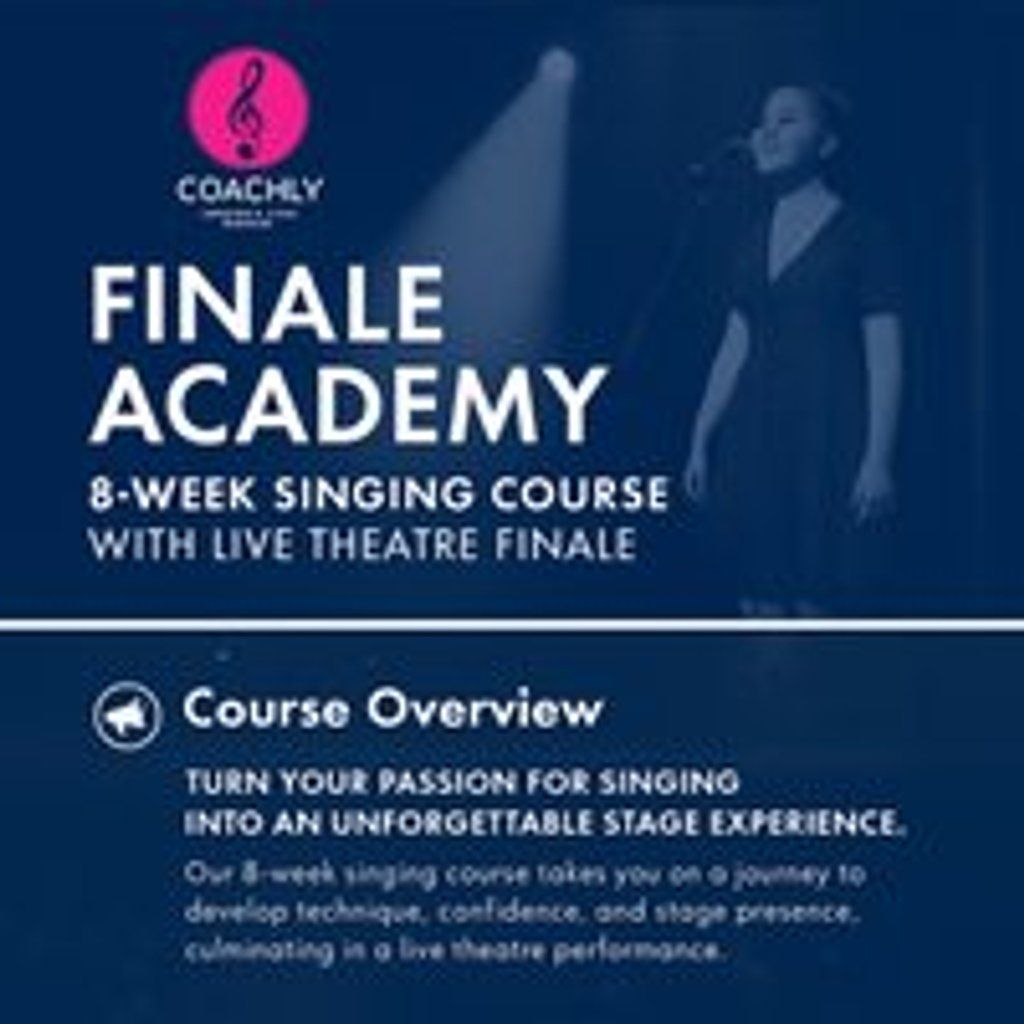 Finale Academy 8-Week Singing Course with Live Theatre Finale
