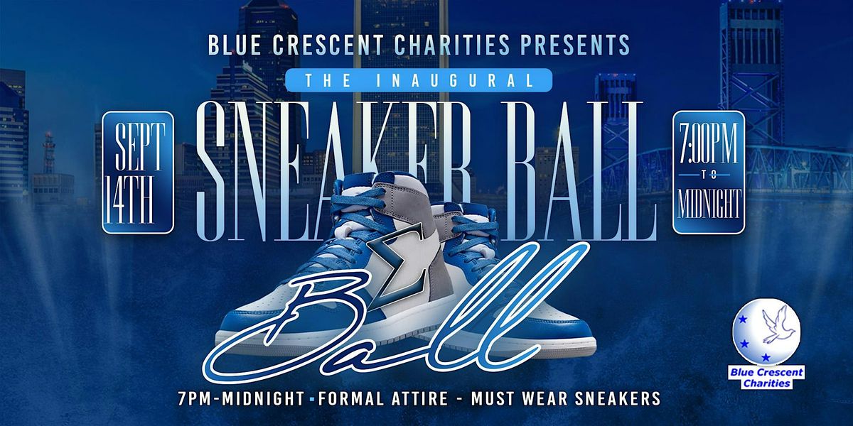 2024 Blue & White Sneaker Ball