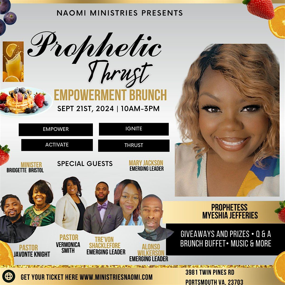 Prophetic Thrust Empowerment Brunch