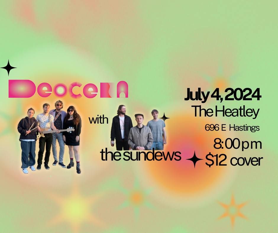 Deocera and the sundews at the Heatley