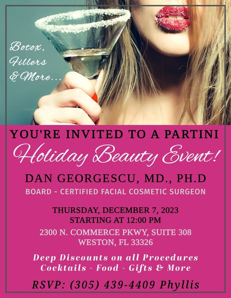 Partini Holiday Beauty Event!