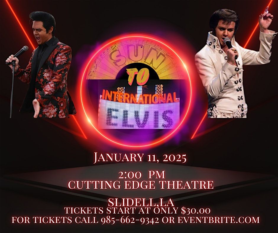 Nick Perkins Starring in 'Sun to International" A Tribute to Elvis