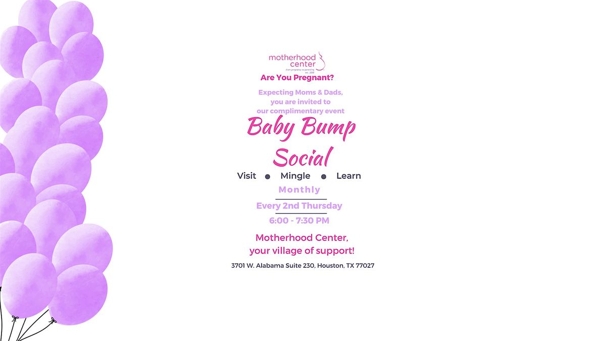 Baby Bump Social June 2024
