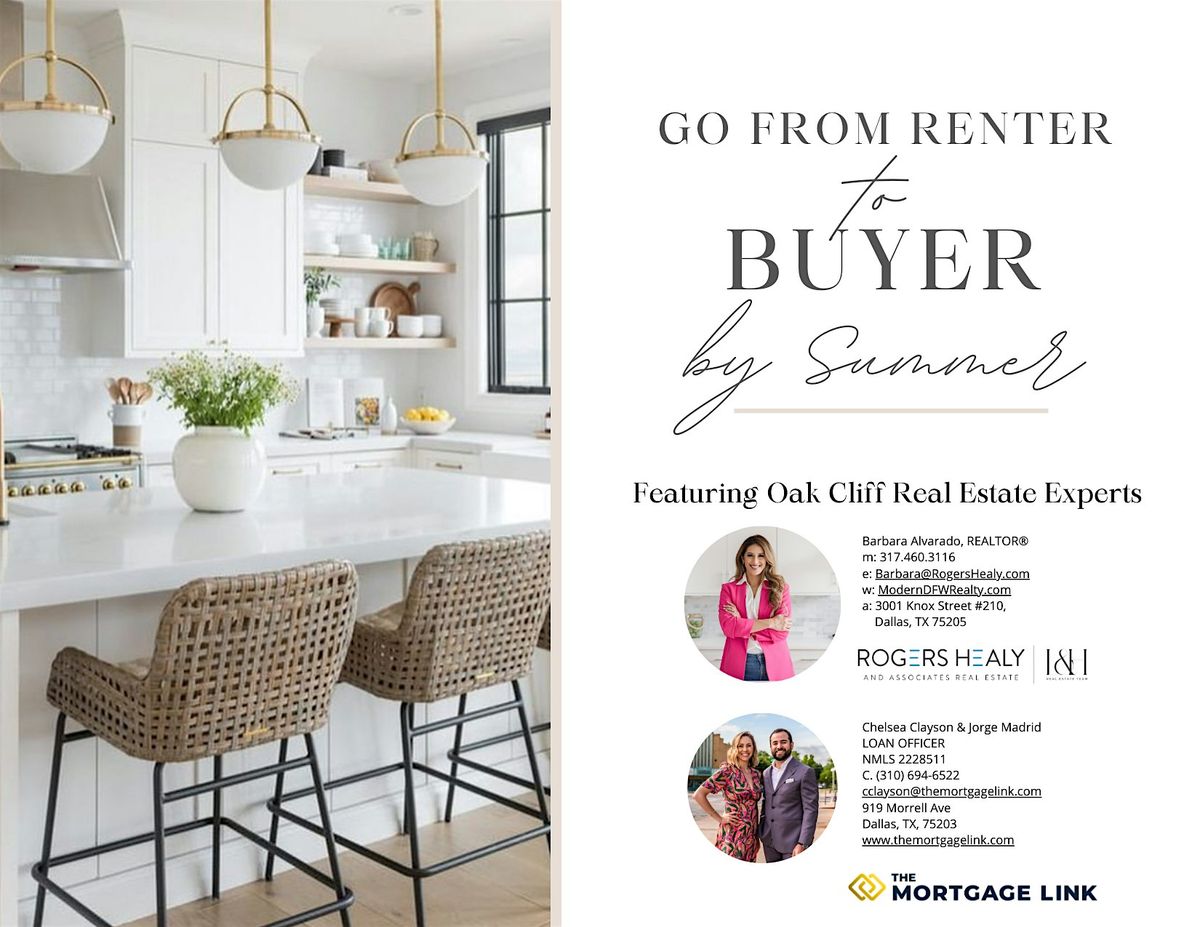 Go from Renter to Buyer by Summer