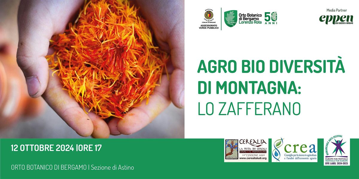 Agro-biodiversit\u00e0 di montagna: lo zafferano