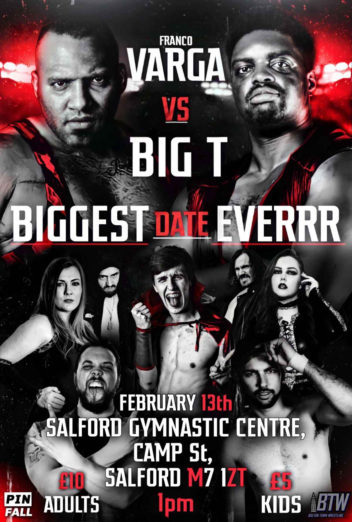 Biggest Date Everrr - One Off Wrestling Spectacular, Salford