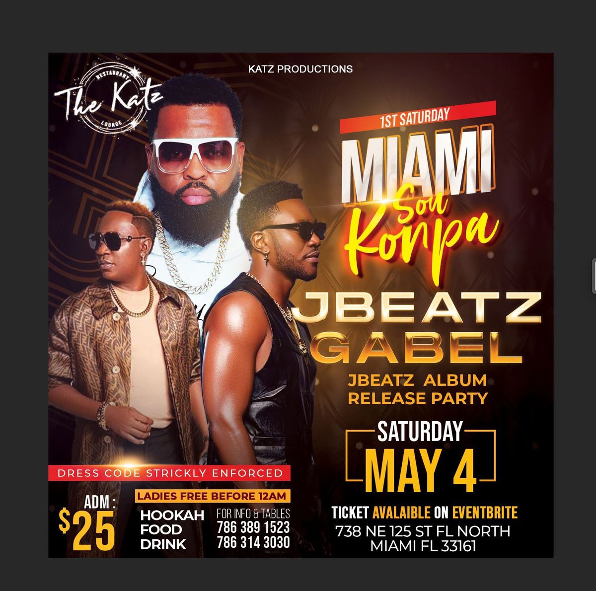 Miami sou konpa \/ JBeatz Miami album release party