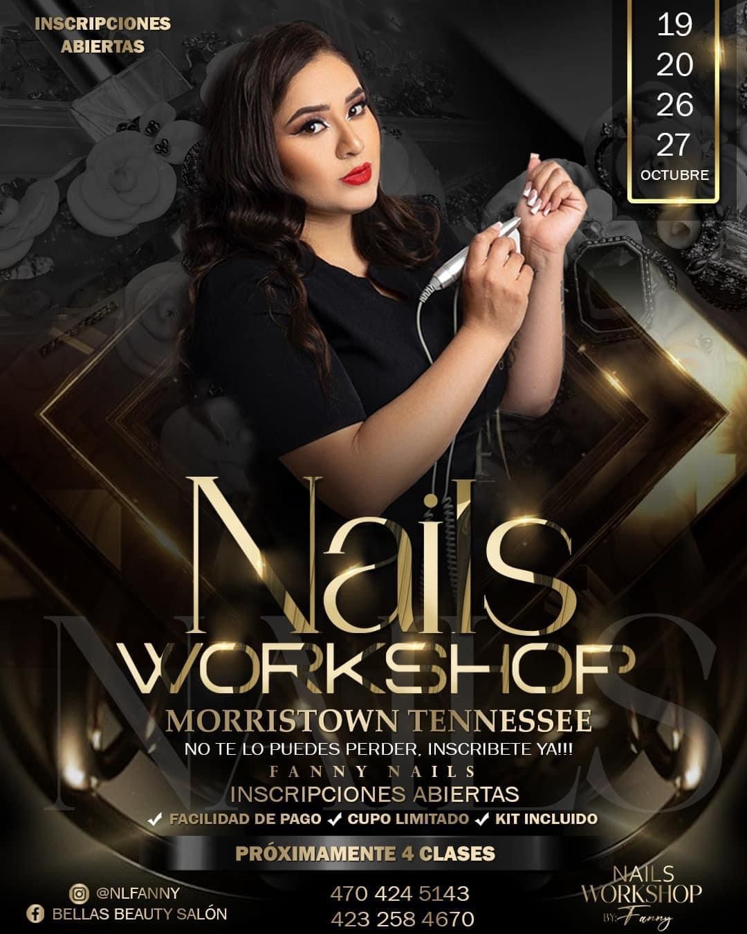 Nails workshop nivel b\u00e1sico 