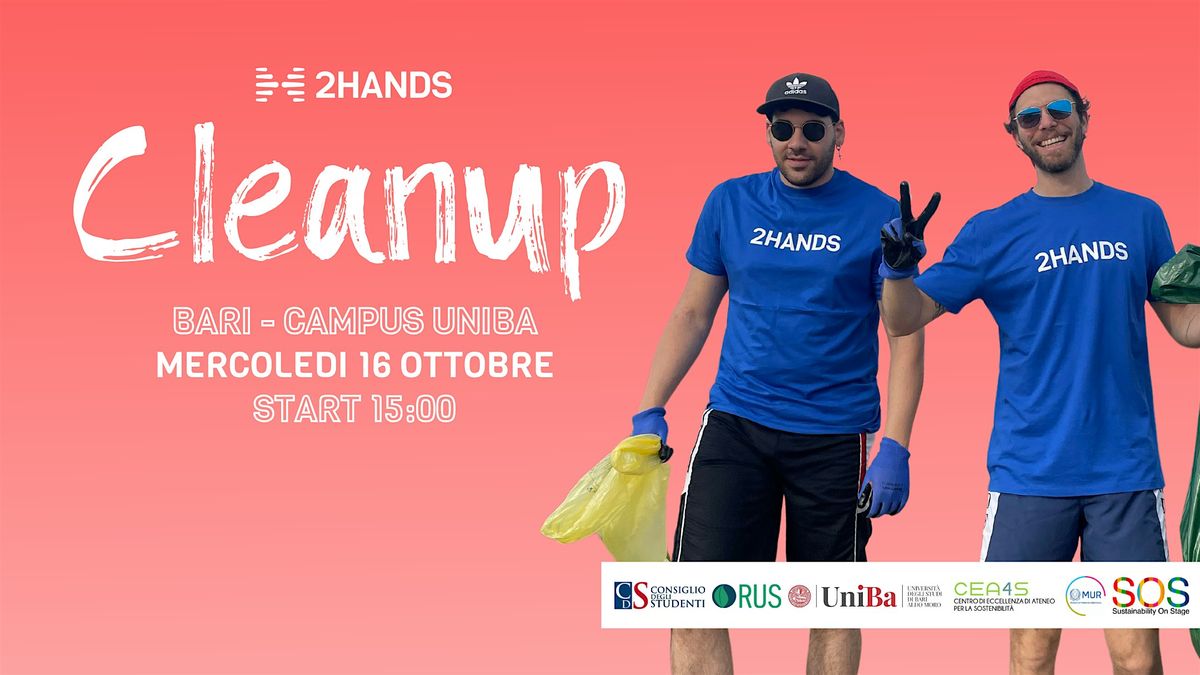 Cleanup 2HANDS x UniBA