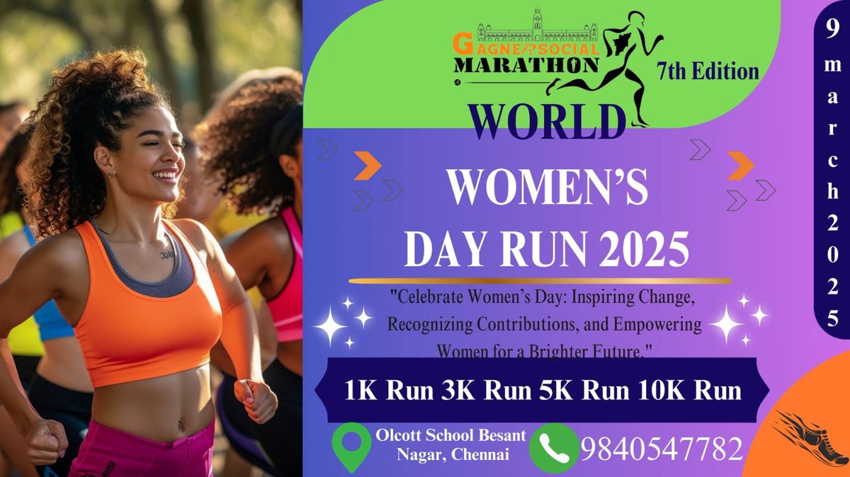 World Women&apos;s Day, Run (23rd March 2025, Sunday)