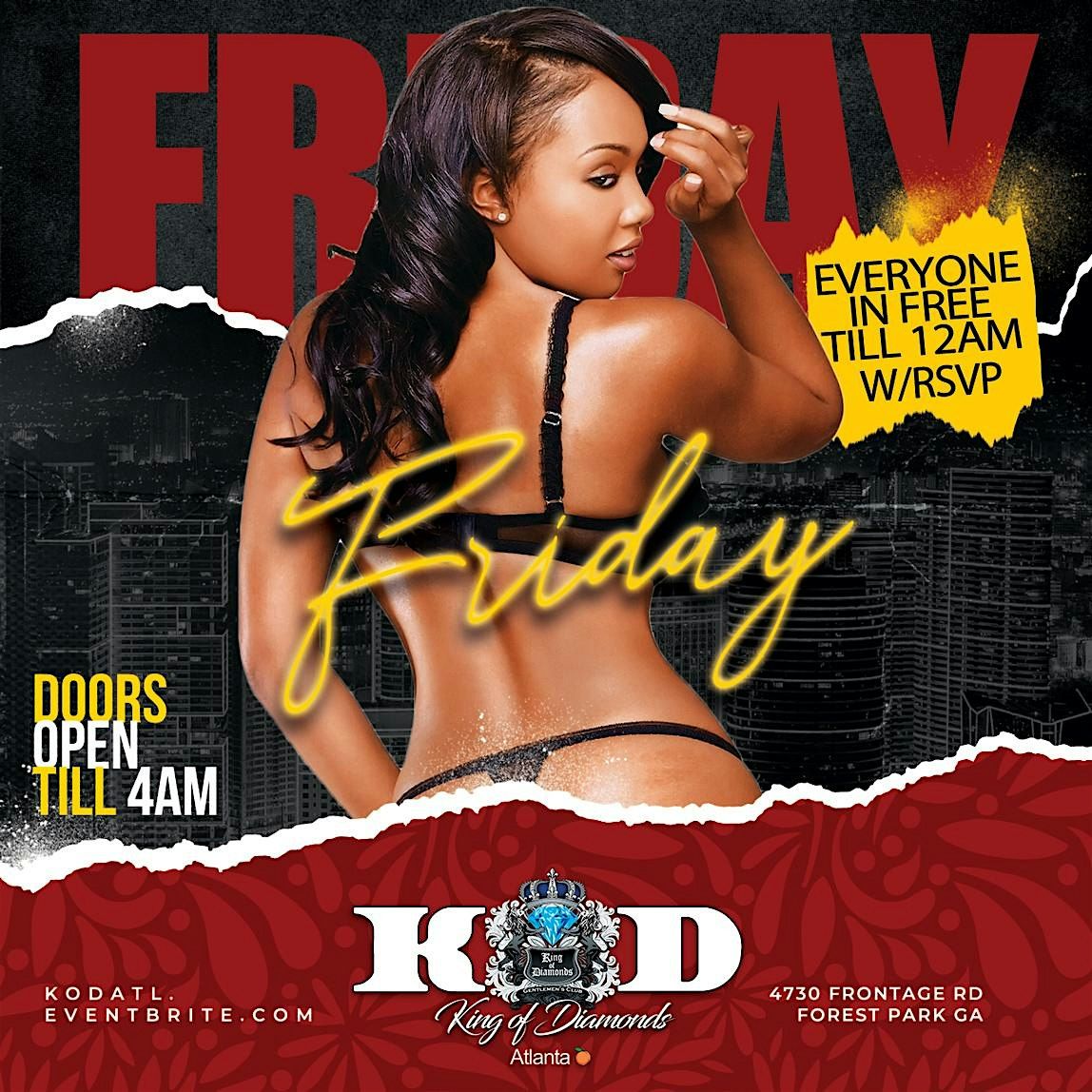 FRIDAY @KOD_ATLANTA, EVERYONE FREE TILL 12 W\/RSVP