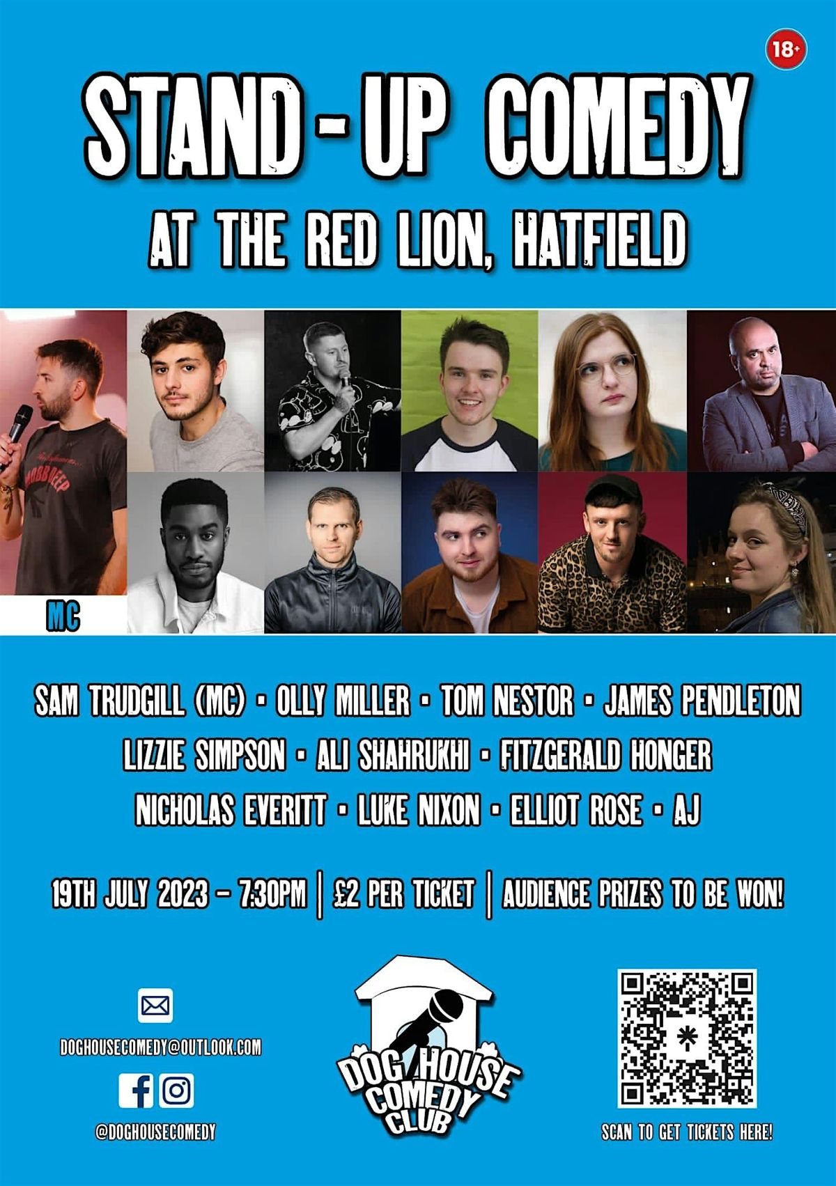 Doghouse Comedy @ Red Lion, Hatfield | September 4th 2024