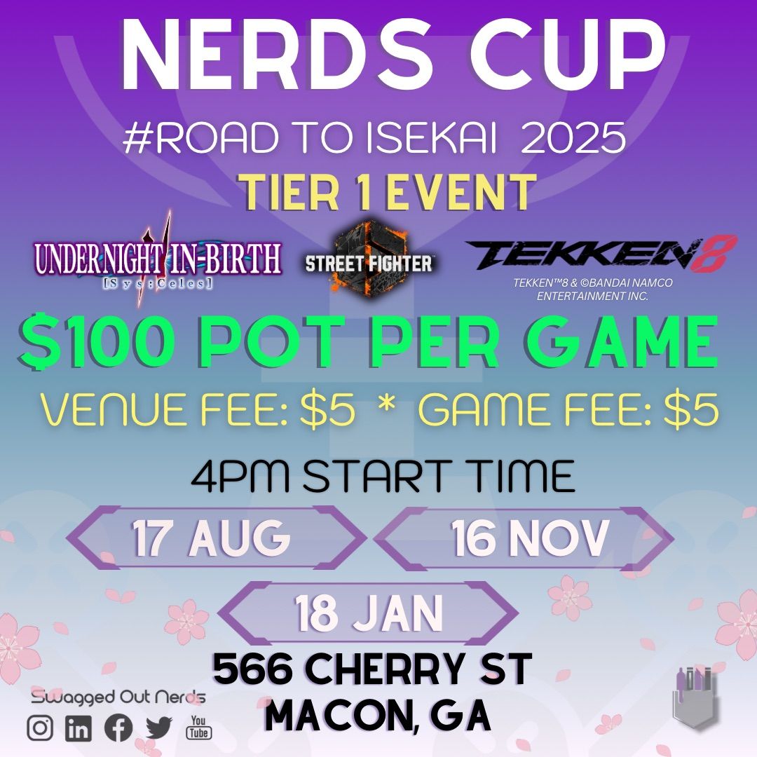 NERDS CUP X (Nov 19th) ~Road to Isekai season 3