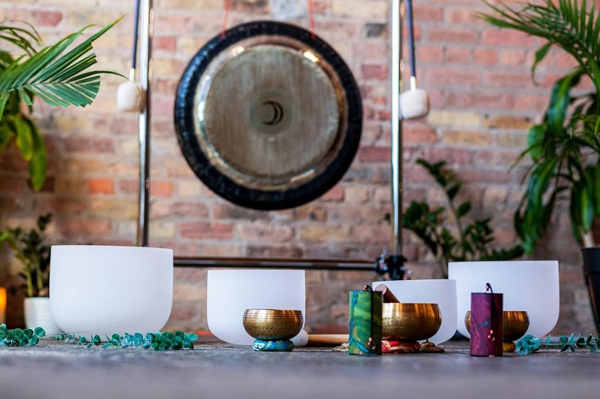 Sound Bath Meditation with Crystal Singing Bowls and Gong
