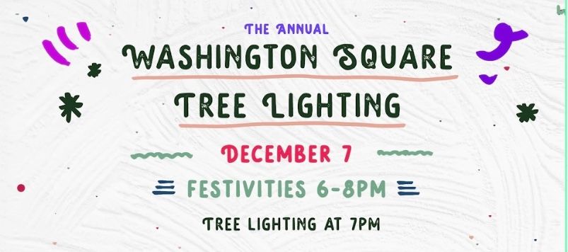 Washington Square Christmas Tree Lighting