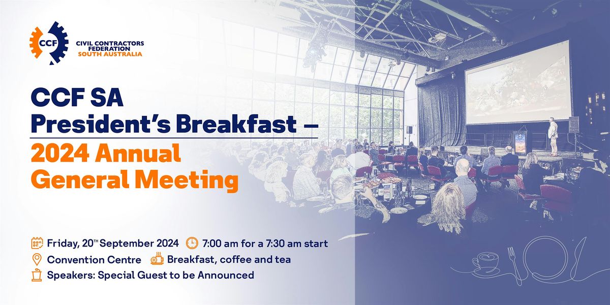 2024 Annual General Meeting, President's Breakfast