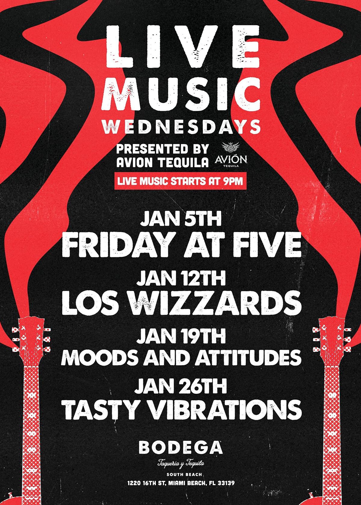 Live Music Wednesdays with Tasty Vibrations