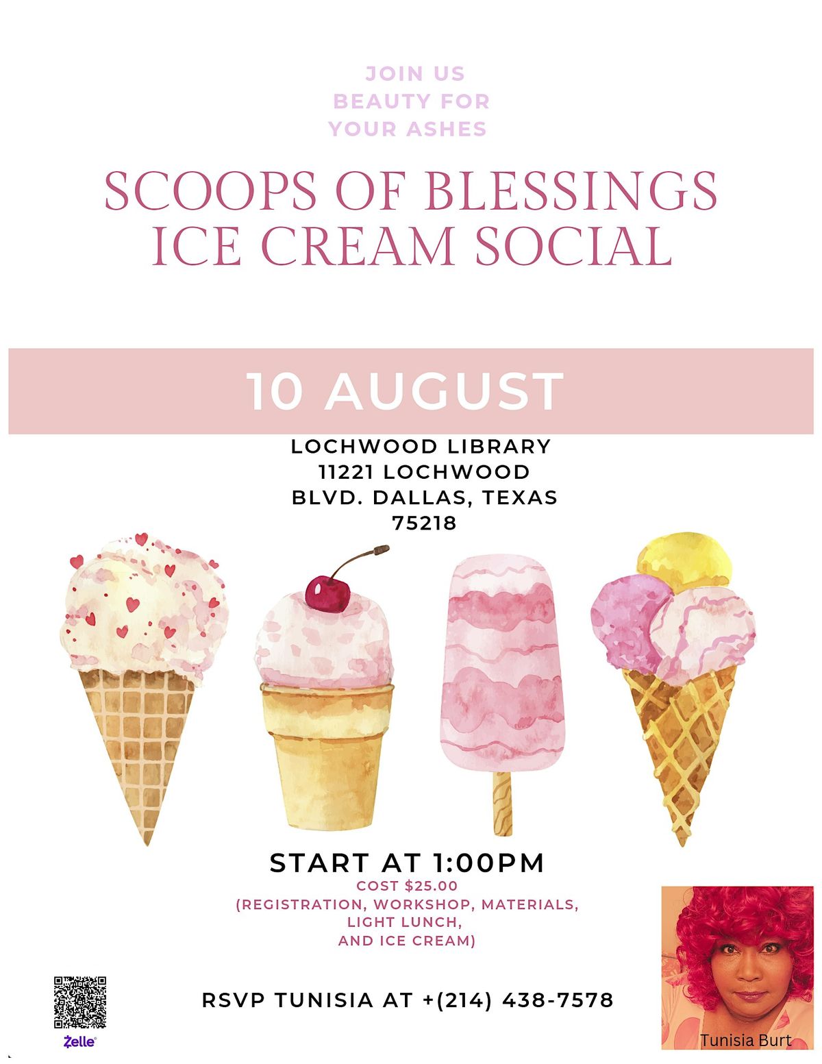 SCOOPS OF BLESSINGS ICE CREAM SOCIAL