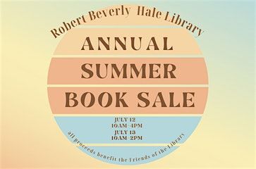 Friends of the Robert Beverly Hale Library Book Sale