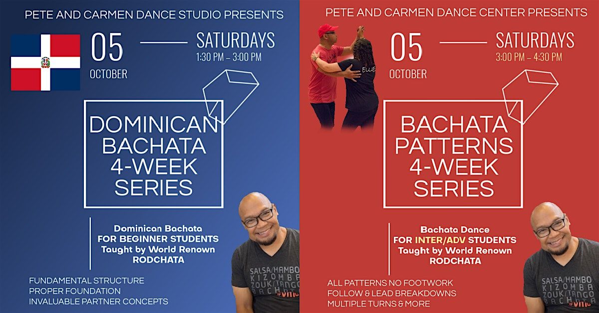 4-Week Bachata Courses (2 Types) in Fresno