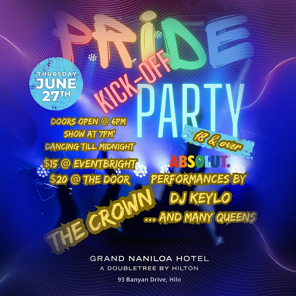 Pride Kick-Off Party