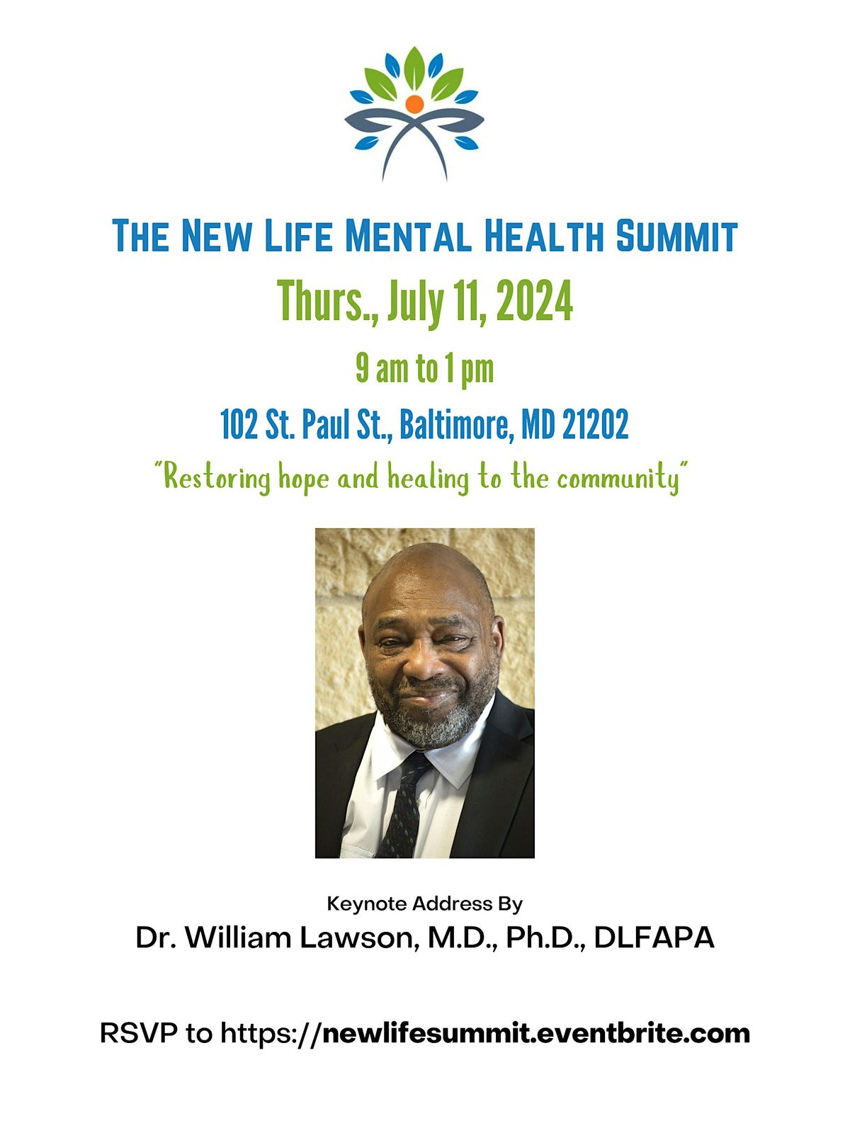 The New Life Mental Health Summit