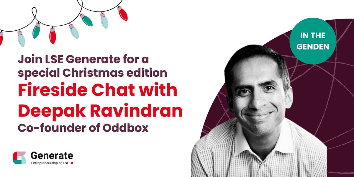 Fireside chat with Deepak Ravindran