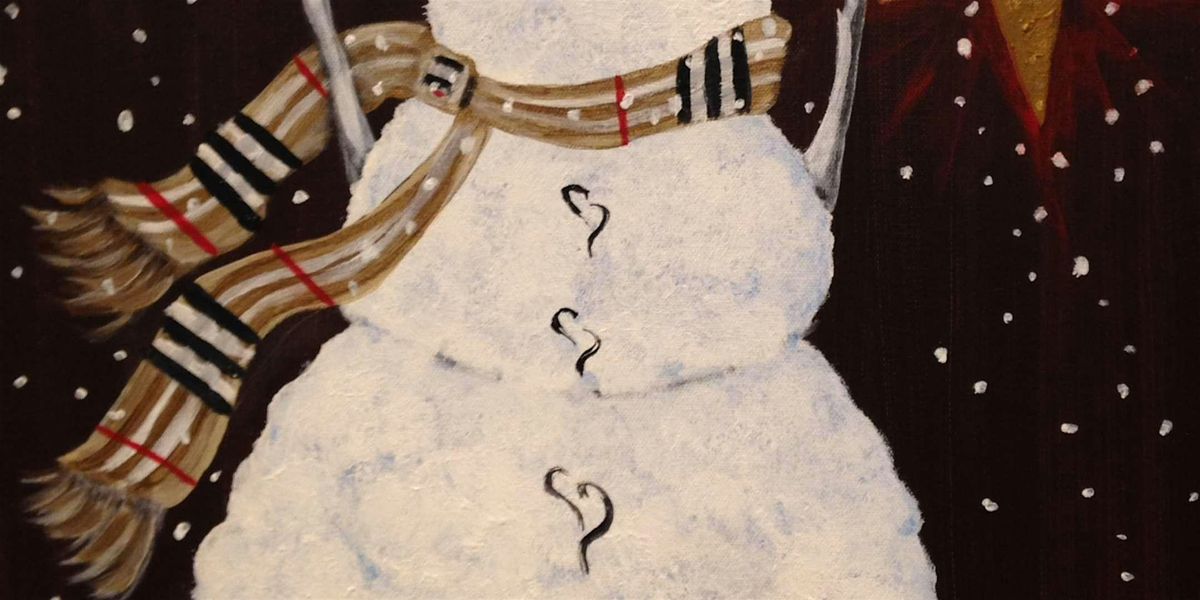 Snowman's Bliss - Paint and Sip by Classpop!\u2122
