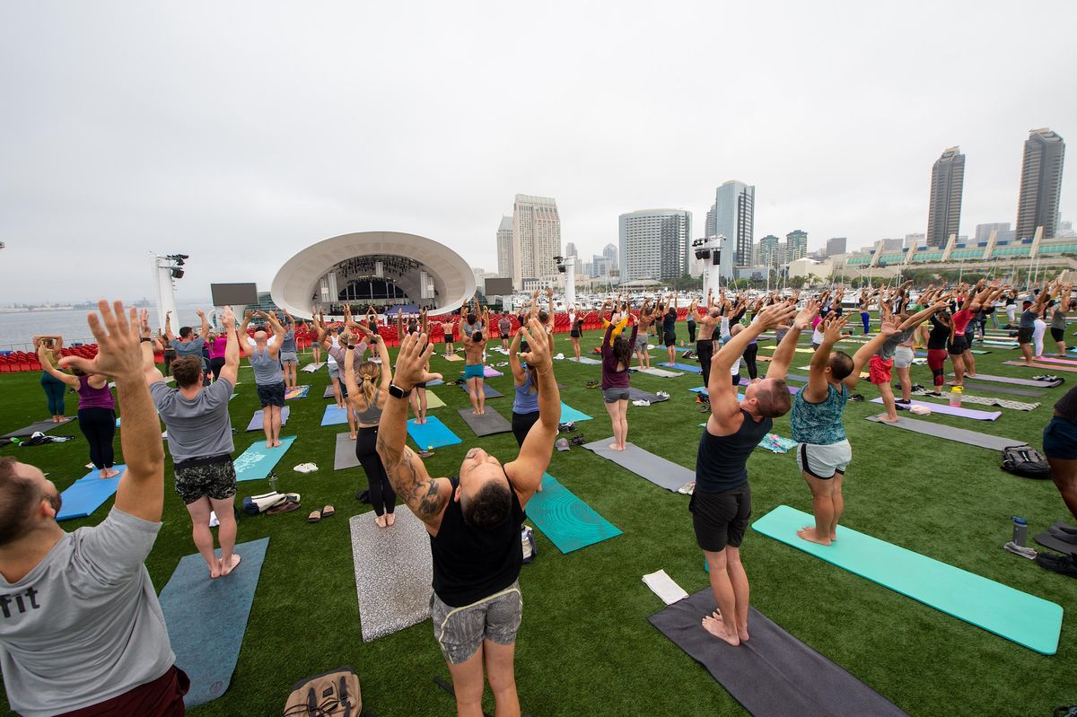Fit Athletic Yoga at the Rady Shell at Jacobs Park