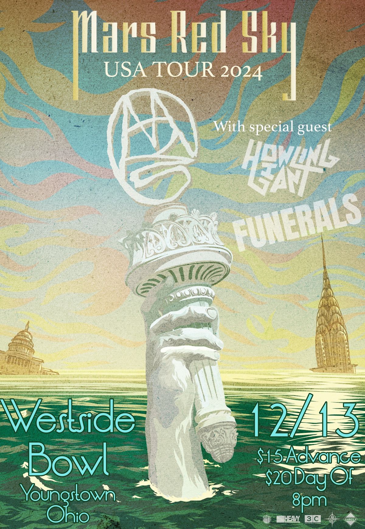 Mars Red Sky\/Howling Giant\/Funerals at the Westside Bowl