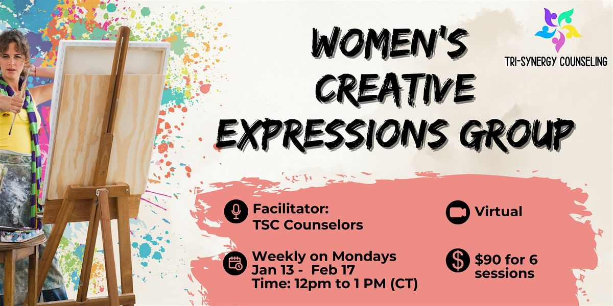 Women's Creative Expressions Group - Virtual (January)