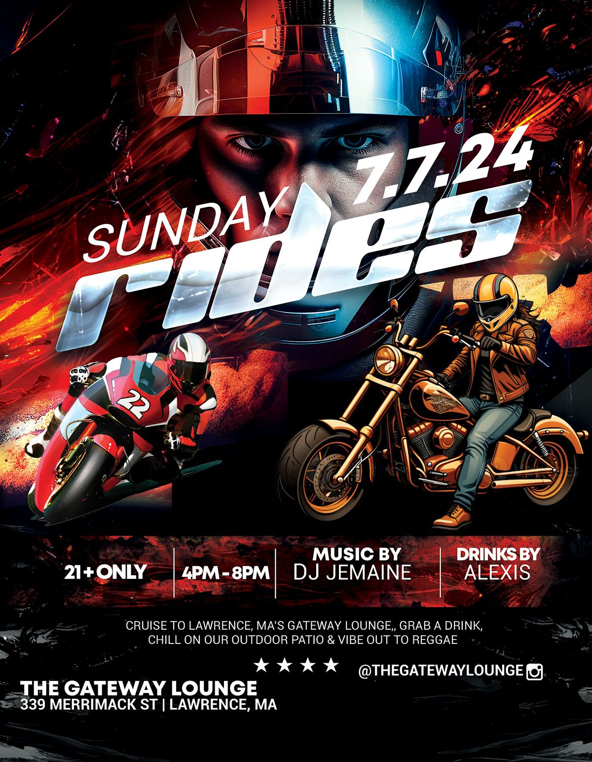 Sunday Rides @ The Gateway Lounge!