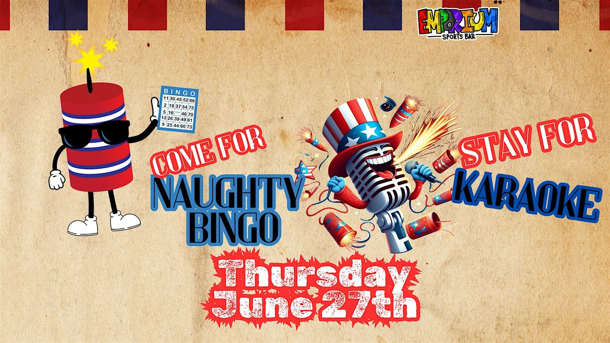 Come for Naughty Bingo, Stay for Karaoke