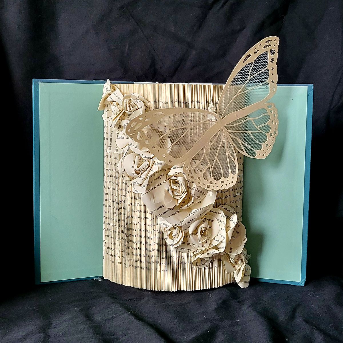 Butterfly Book Sculpture with Jodi Harvey Art