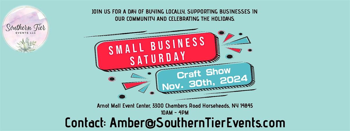 Small Business Saturday Craft Fair