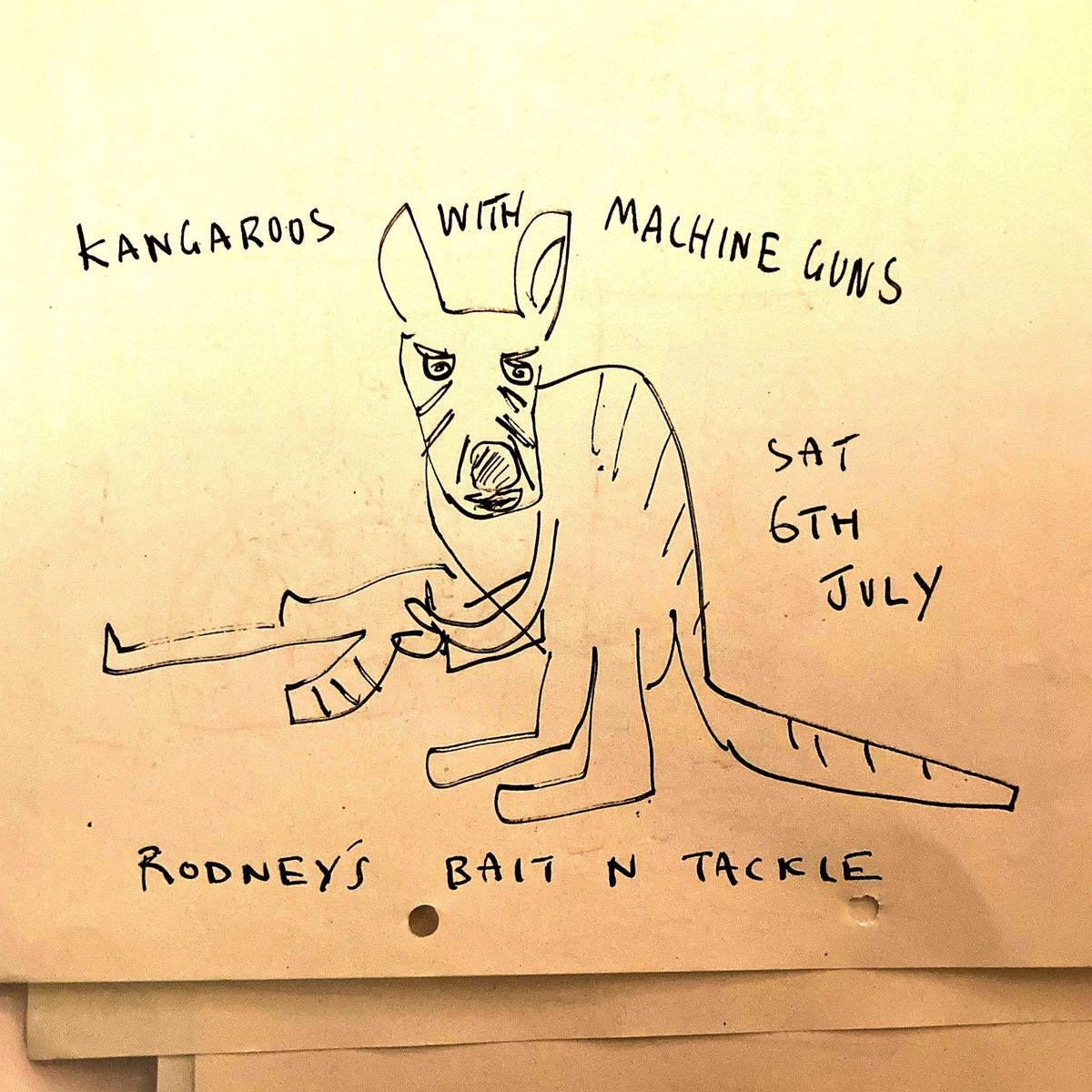 Kangaroos With Machine Guns