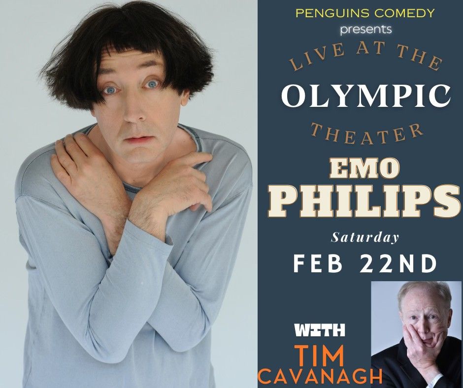 Emo Philips with Super Special Guest Tim Cavanagh