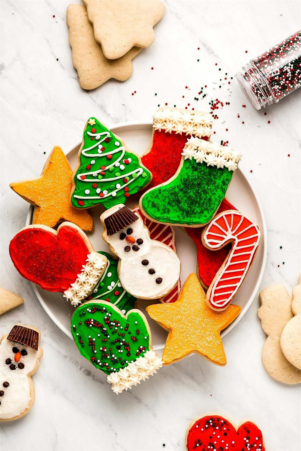 Christmas cookies & Curls