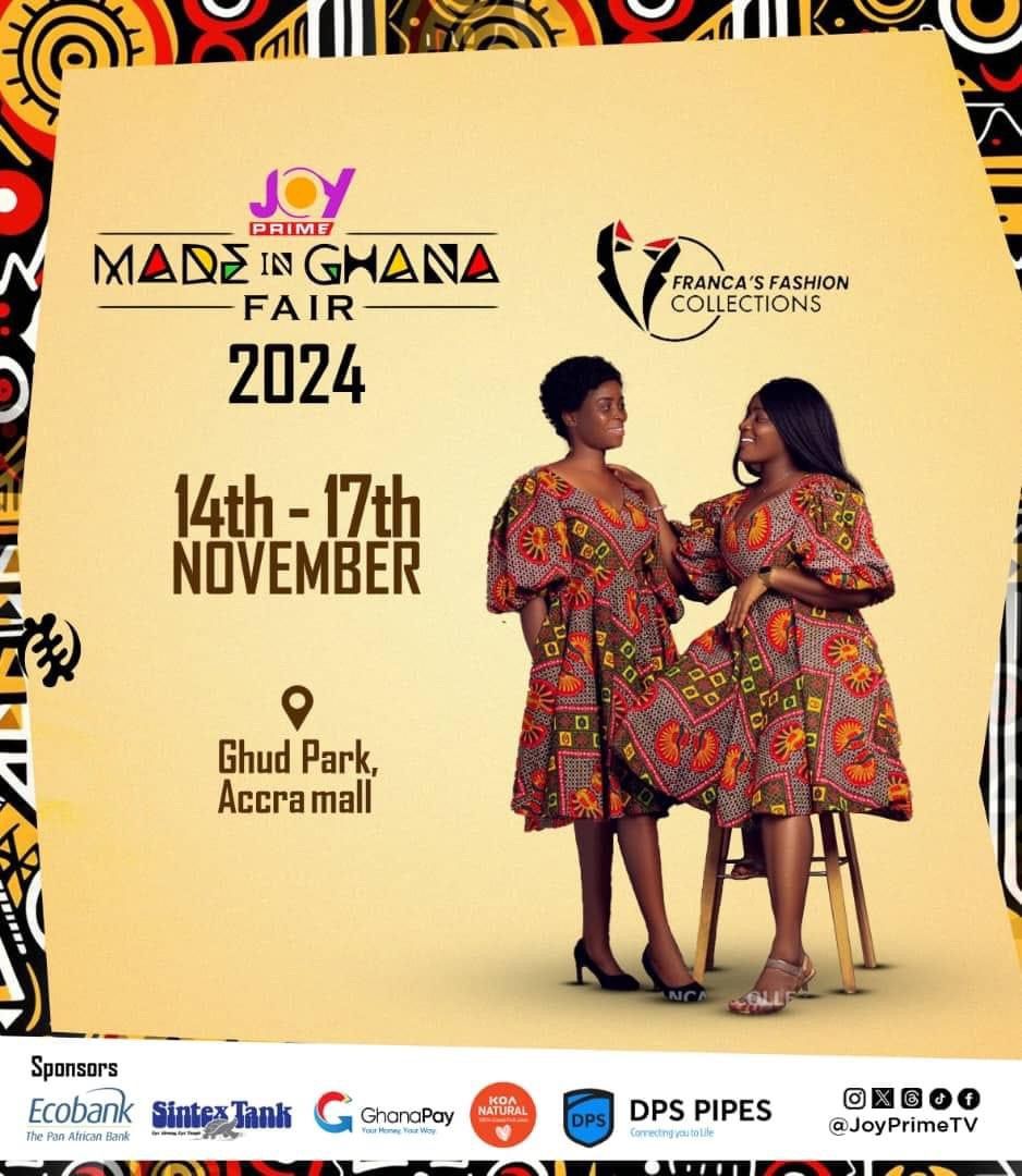 Franca's Fashion Collection at Joy Prime 'Made in Ghana' Fair