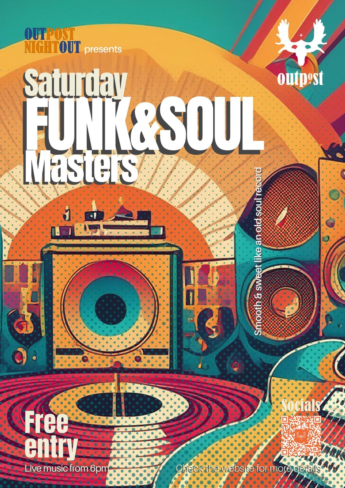 Saturday \u201cFUNK&SOUL Masters\u201d