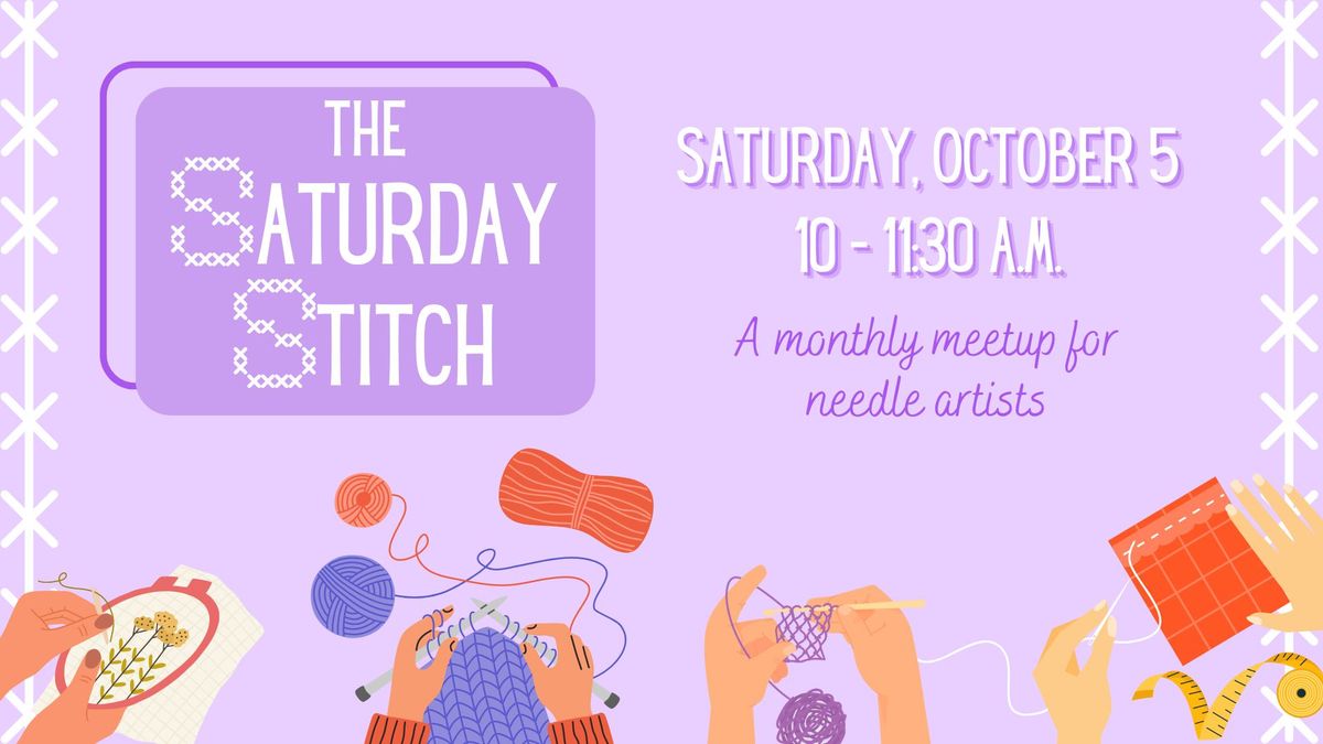 The Saturday Stitch