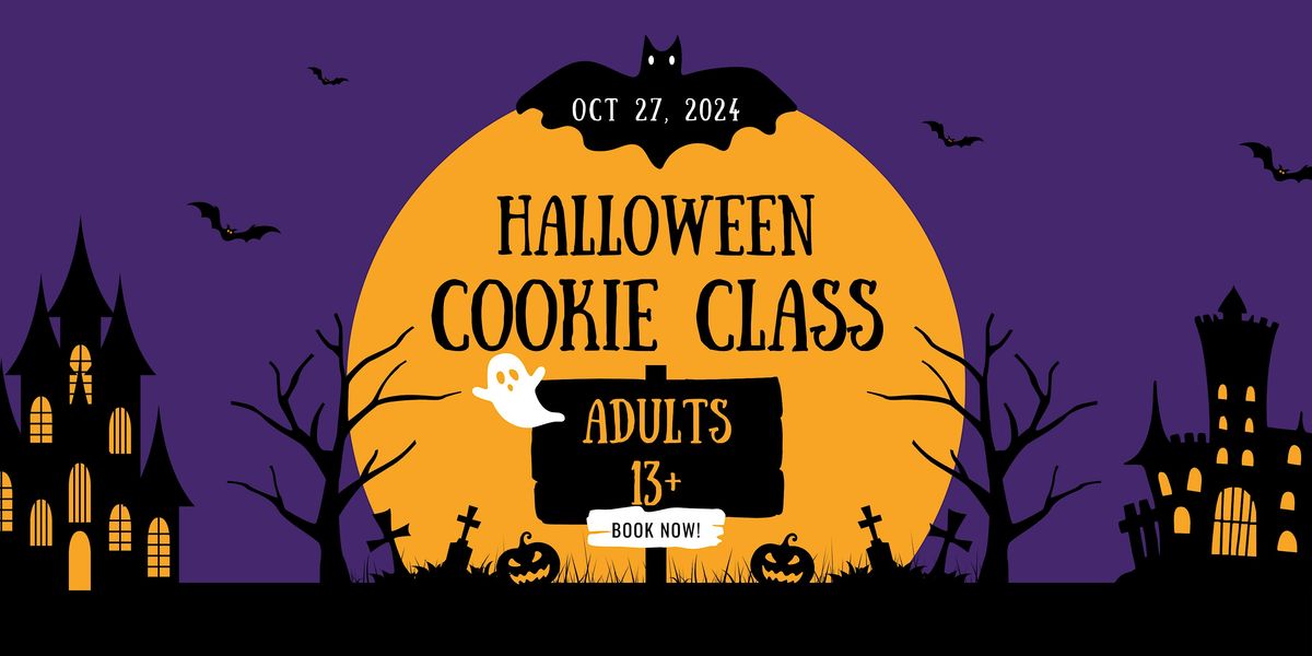 Adult (13+) Halloween Cookie Decorating Class